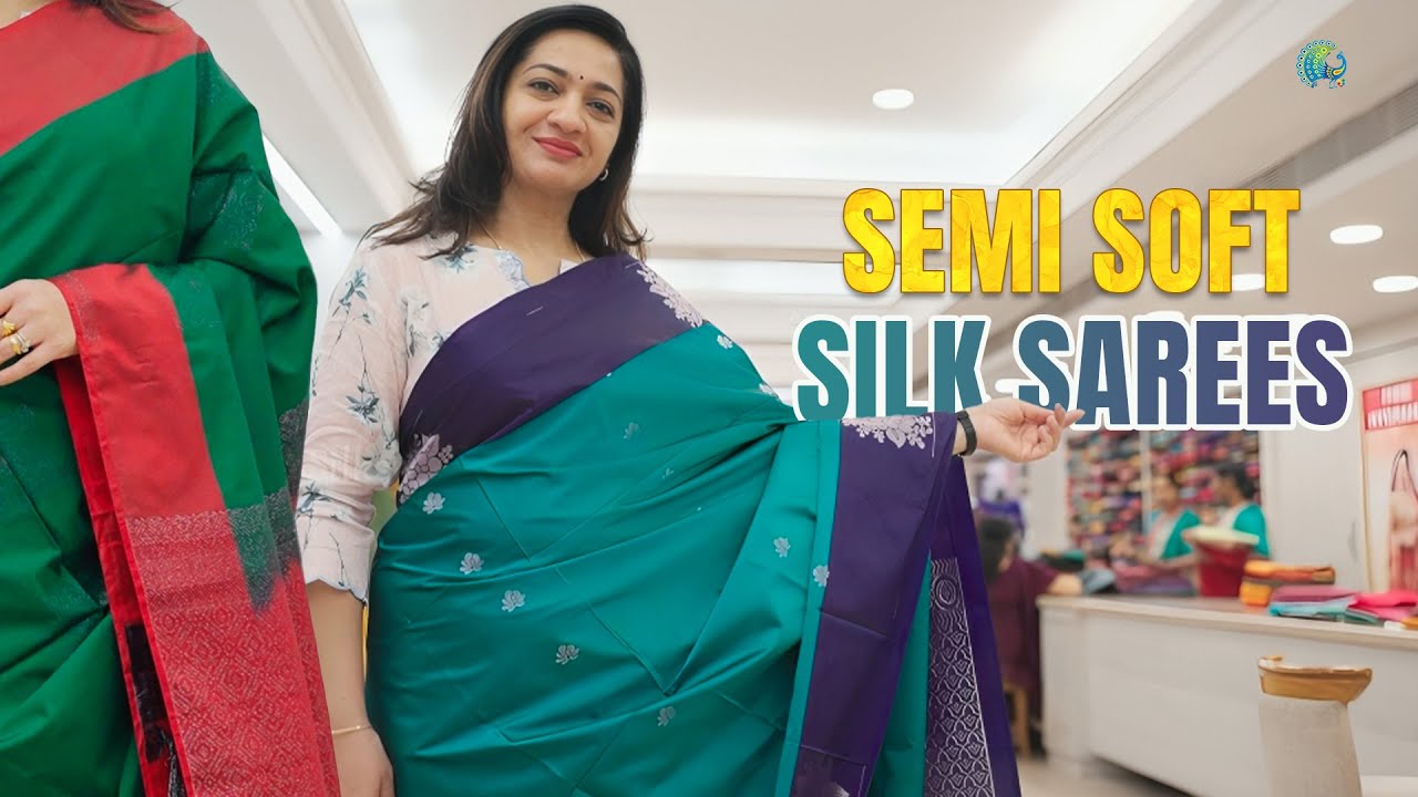 Exclusive Semi Soft Silk Sarees