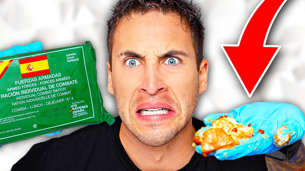 Veteran Eats Spanish MRE…