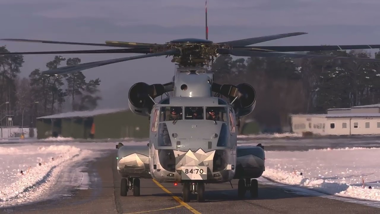 Besuch der Sonderlackierung CH-53 