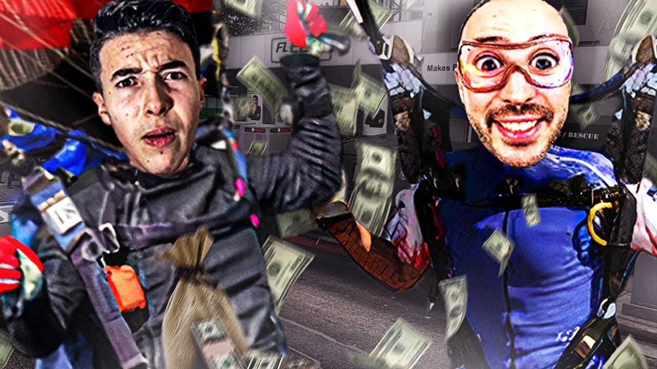 ON BRAQUE UNE FLEECA À PIED!! - GTARP
