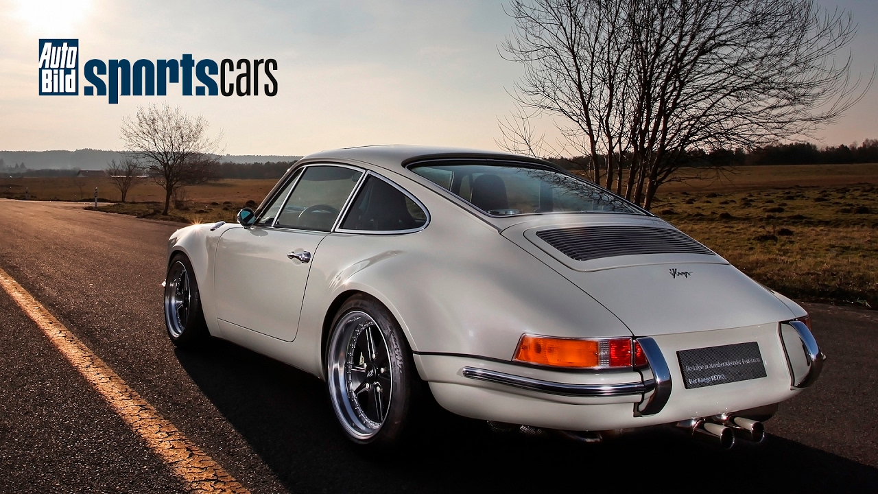 KAEGE Retro: Heißer 911er Oldie mit neuer Technik! Fahrbericht / Review - AUTO BILD SPORTSCARS