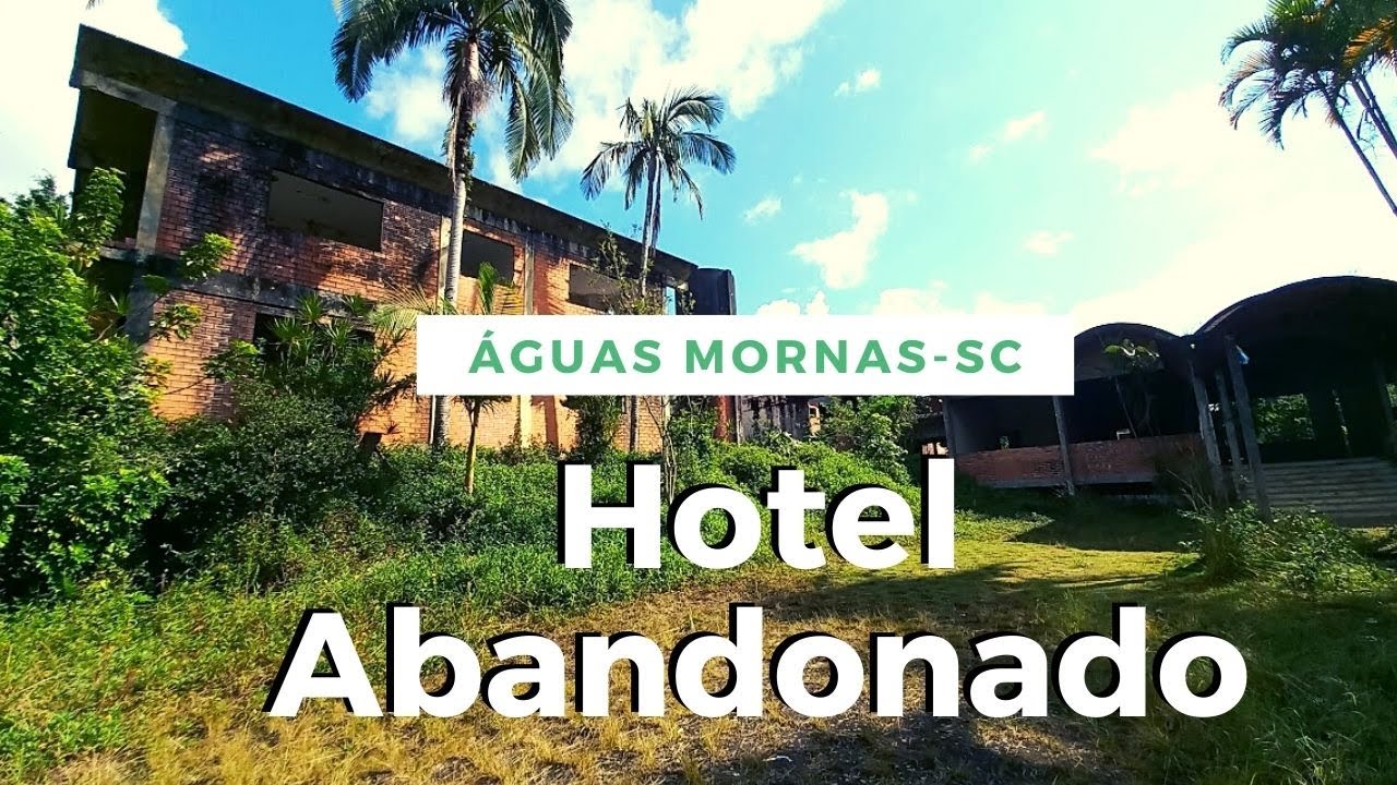 Hotel Abandonado em Águas Mornas - SC ( Fatos tristes aconteceram lá ).