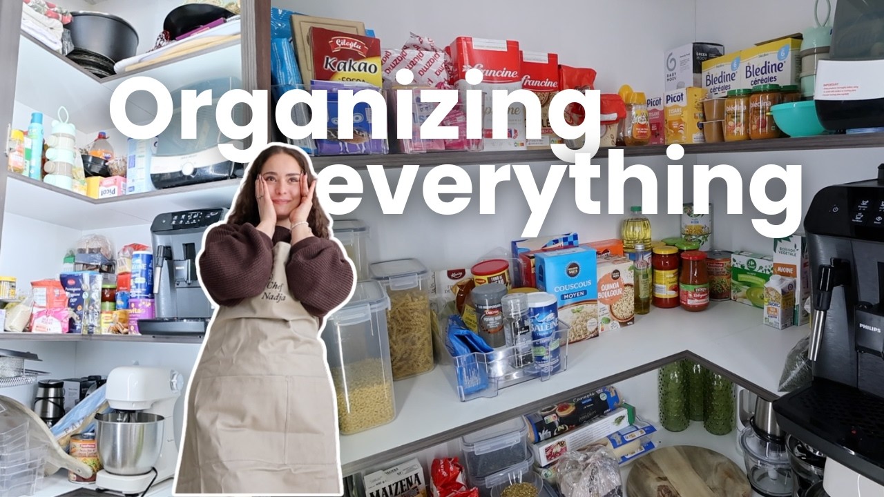 Organizing my sister's pantry