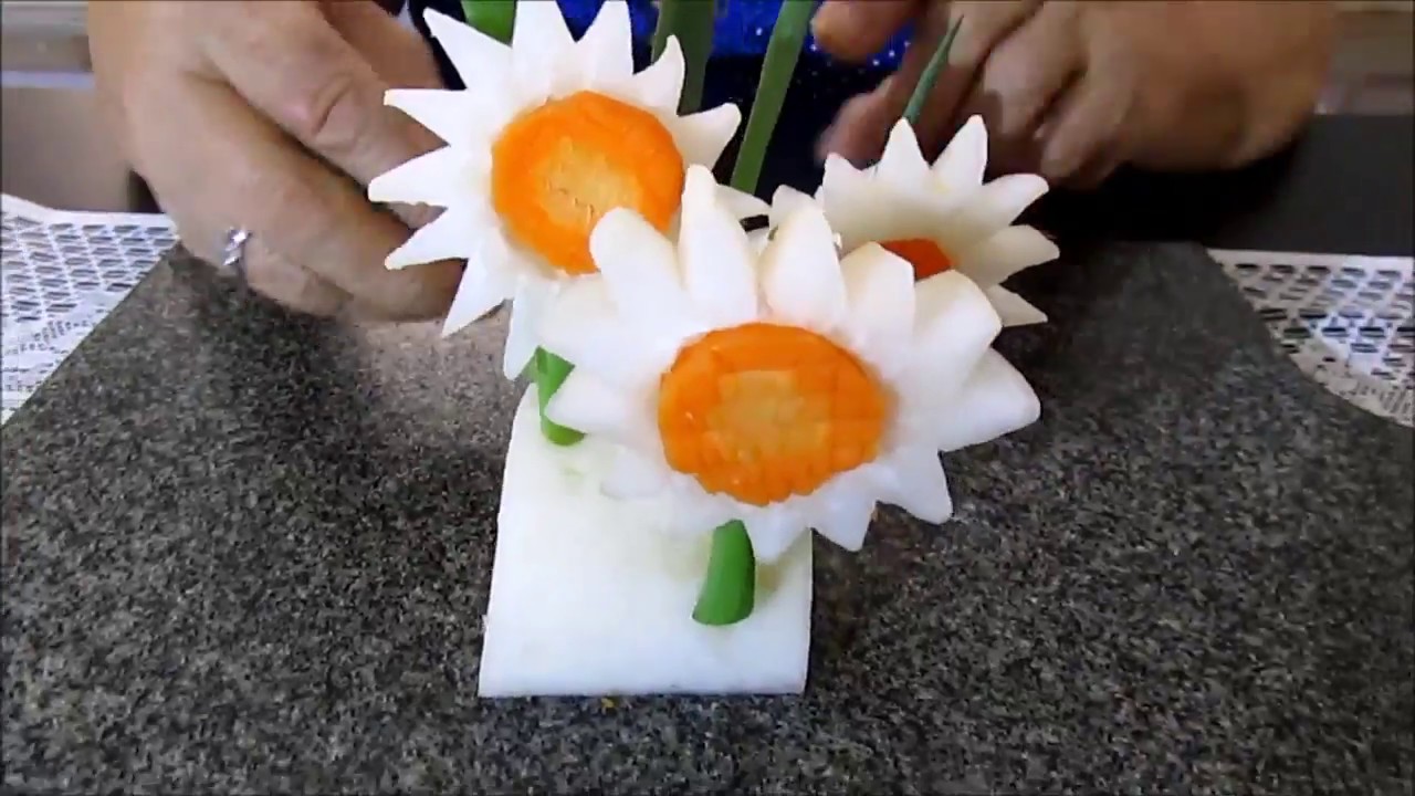 Margaridas de Nabo-Regina Ensina Flores de Legumes