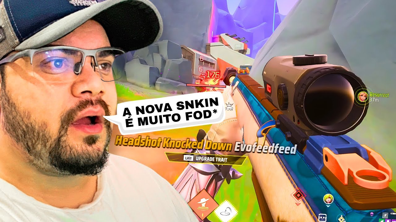 ESSA É A NOVA SKIN LENDÁRIA DA BAR 95 NO FARLIGHT 84!
