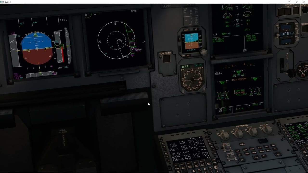 Secondary flight plan engine out SID