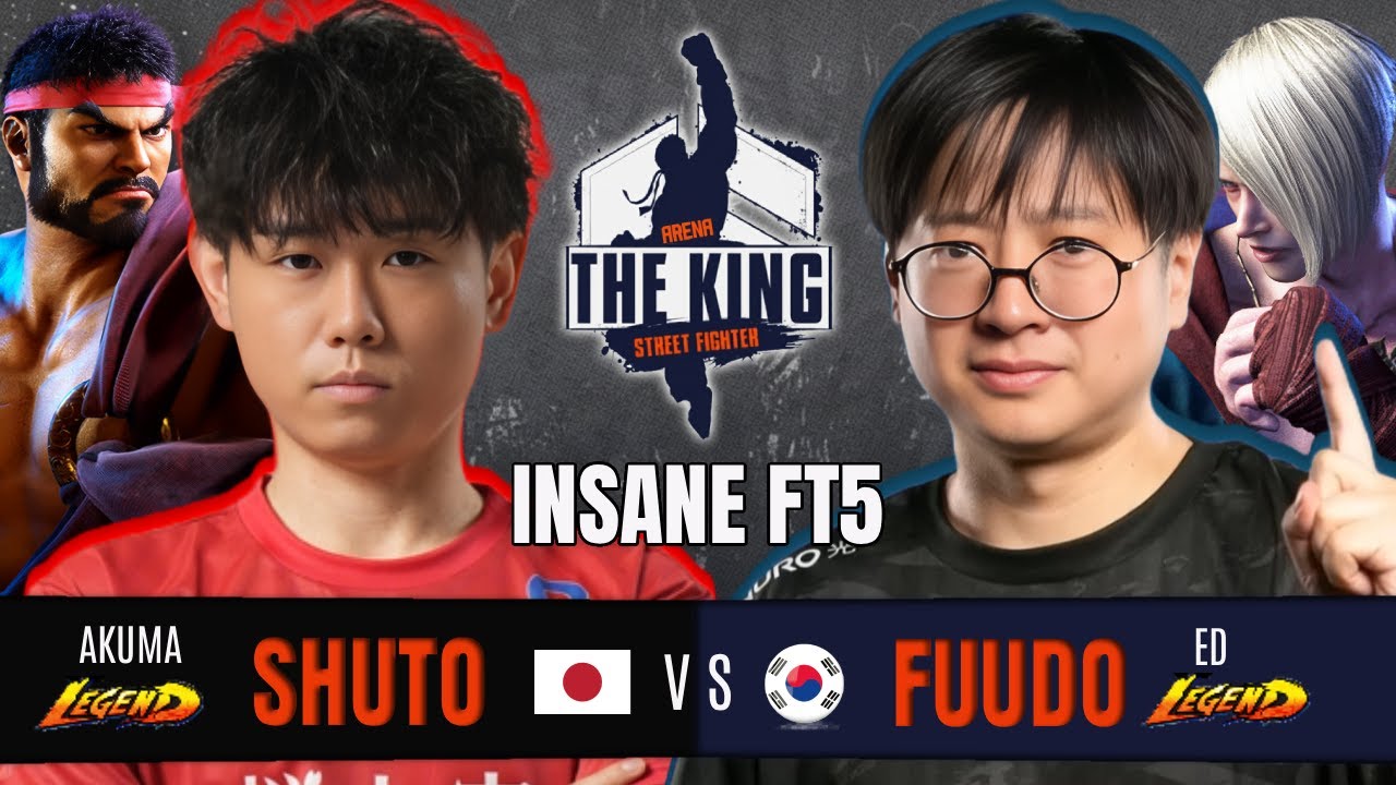 🔥 SF6 ▰ FUUDO (Ed) vs SHUTO (Ryu) ▰ Street Fighter 6 🔥