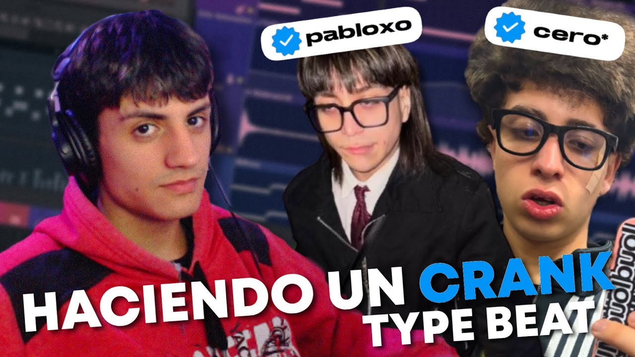 haciendo un crank type beat
