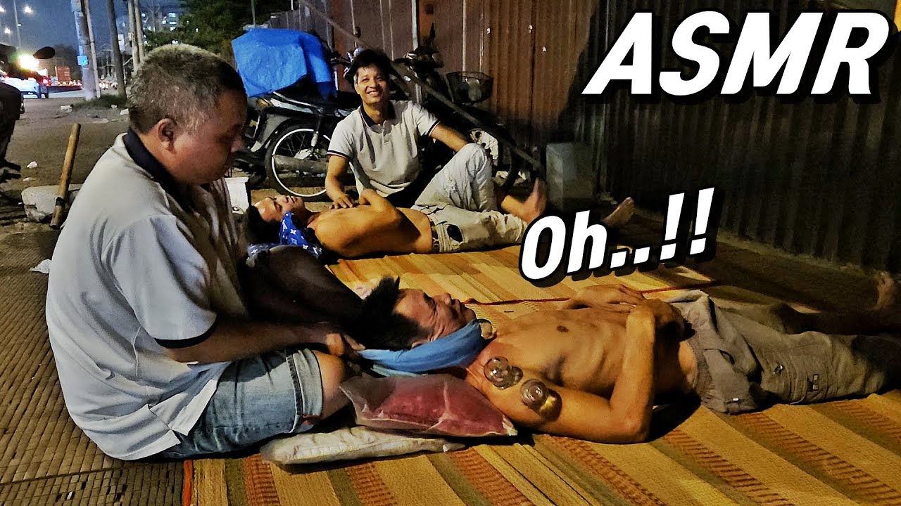 $2 ASMR - No More Insomnia - Classic Massage on the Street