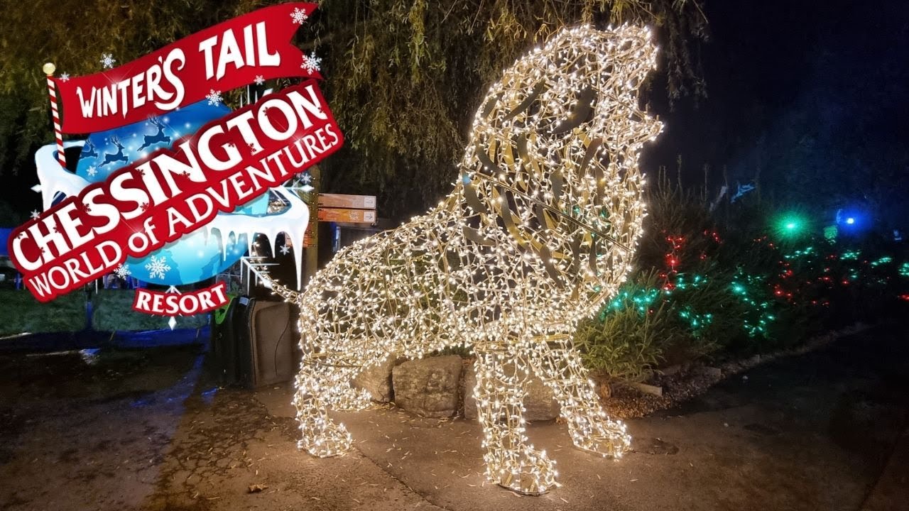 Chessington Winters Tail 2021 | Chessington at Christmas!