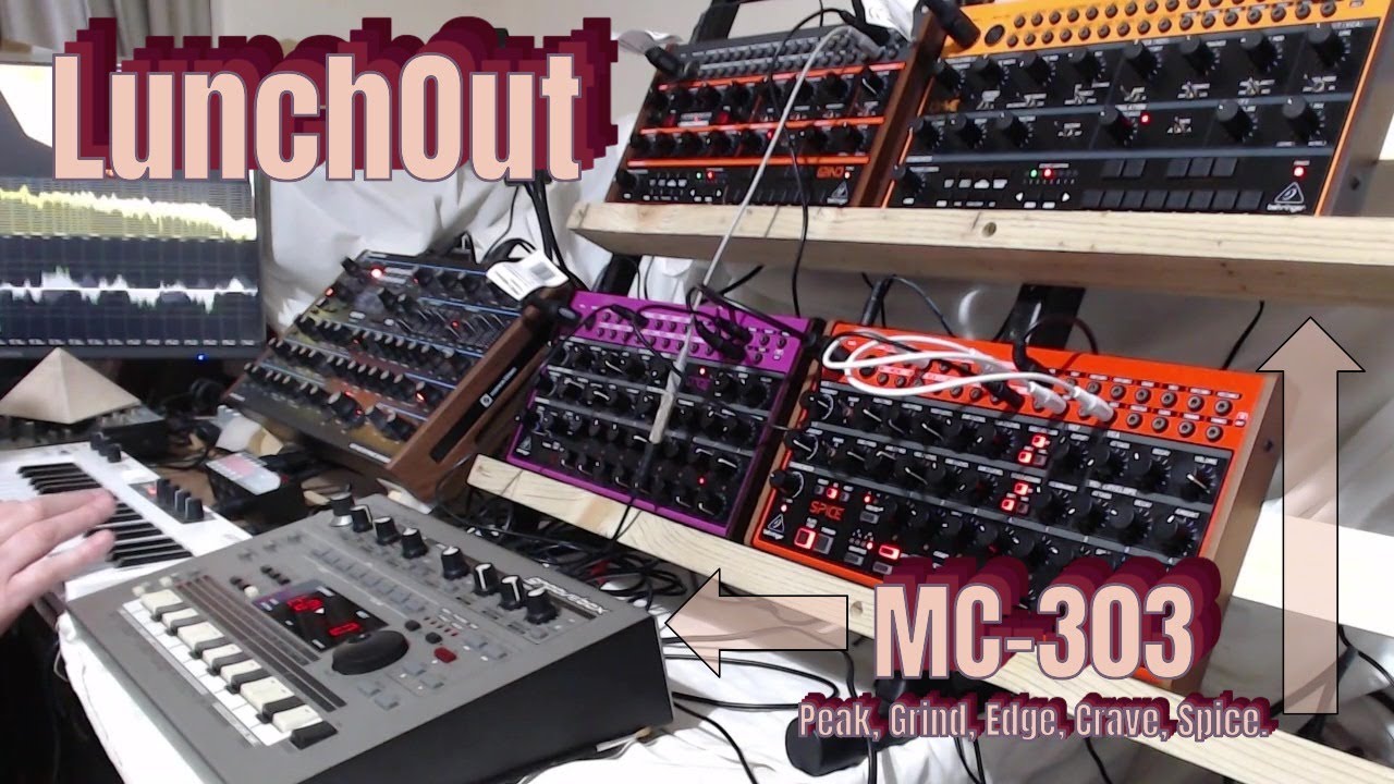 LunchOut | MC303 | Peak | Grind | Edge | Crave | Spice |