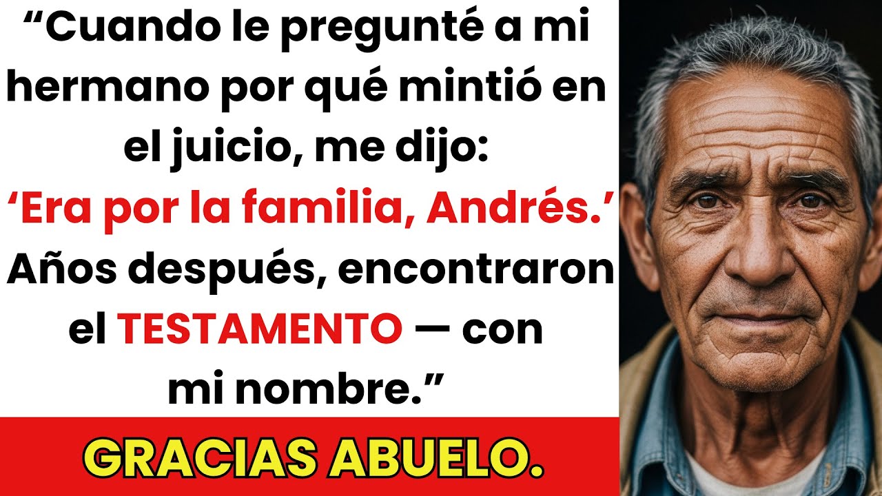 Mi familia me culpó para PROTEGER a mi HERMANO RICO — hasta que apareció el TESTAMENTO de mi ABUELO