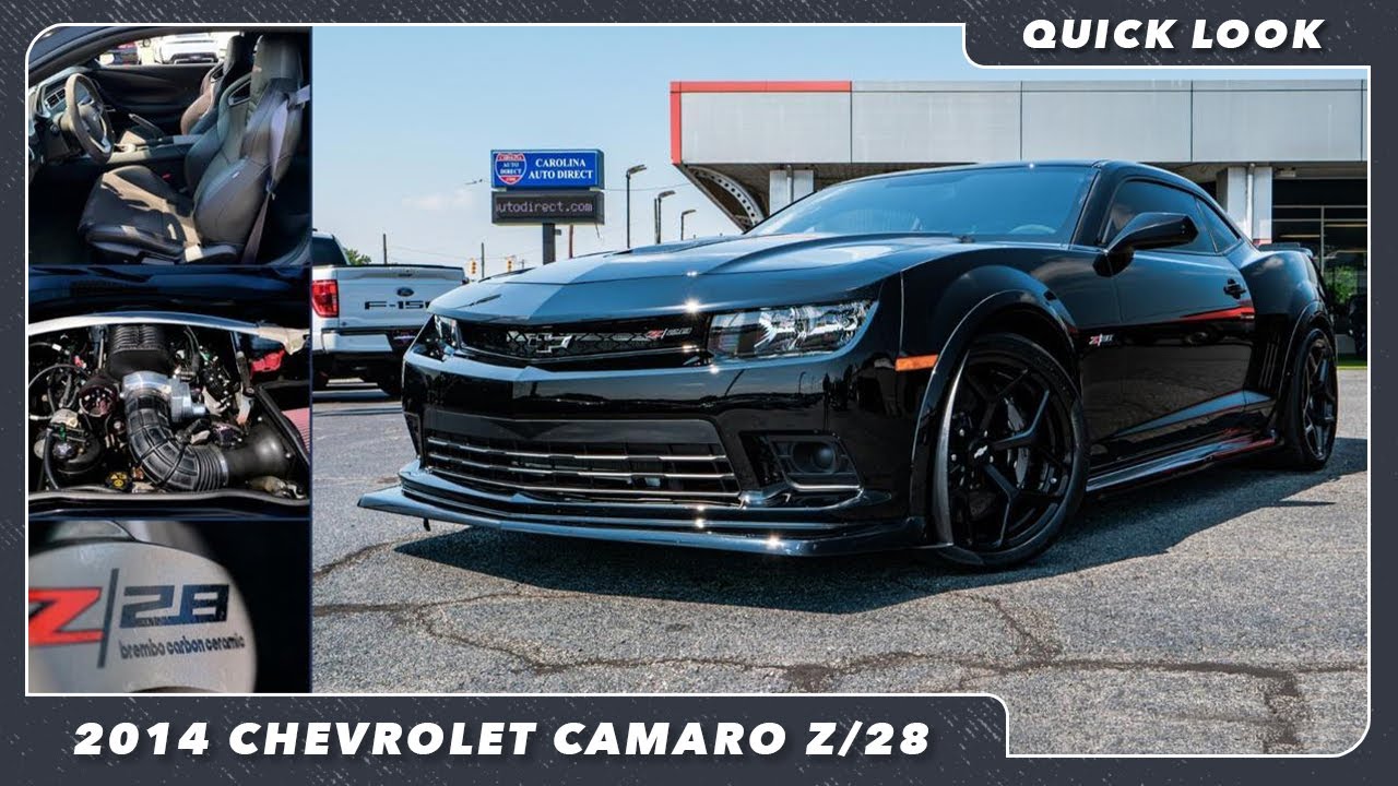 2014 Chevrolet Camaro Z/28 | Whipple Supercharger | Cold Start & Driving!
