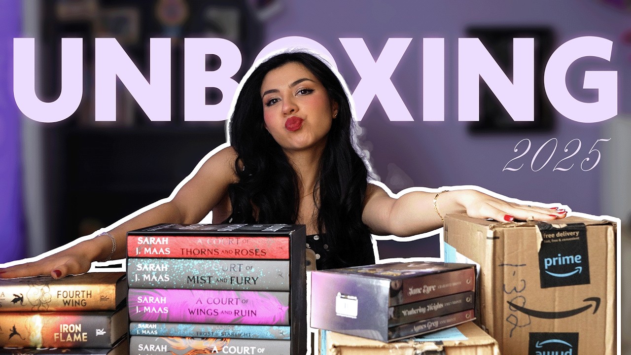 UNBOXING: ¡Libros que compre o me regalaron en 2025!
