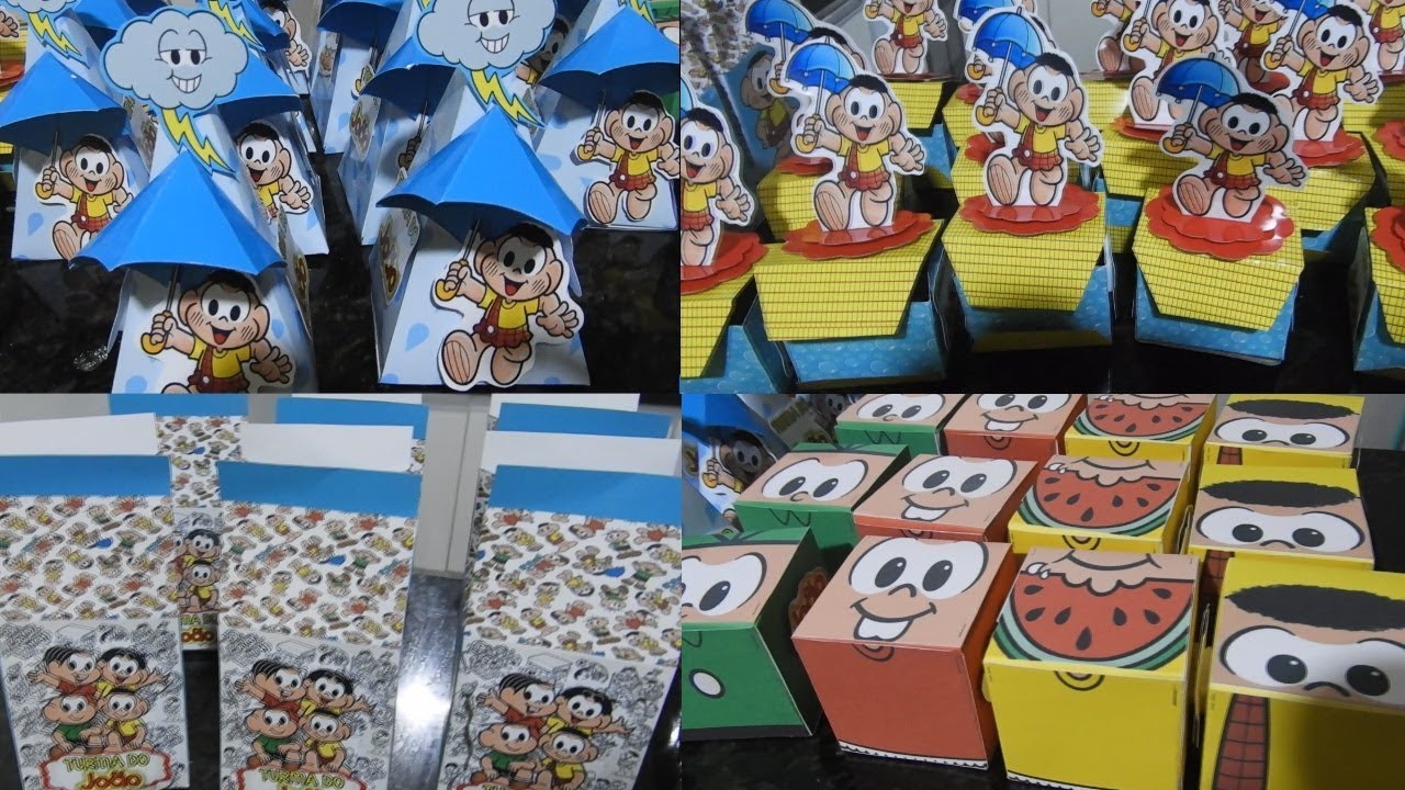 Fazendo Personalizados Turma da Mônica