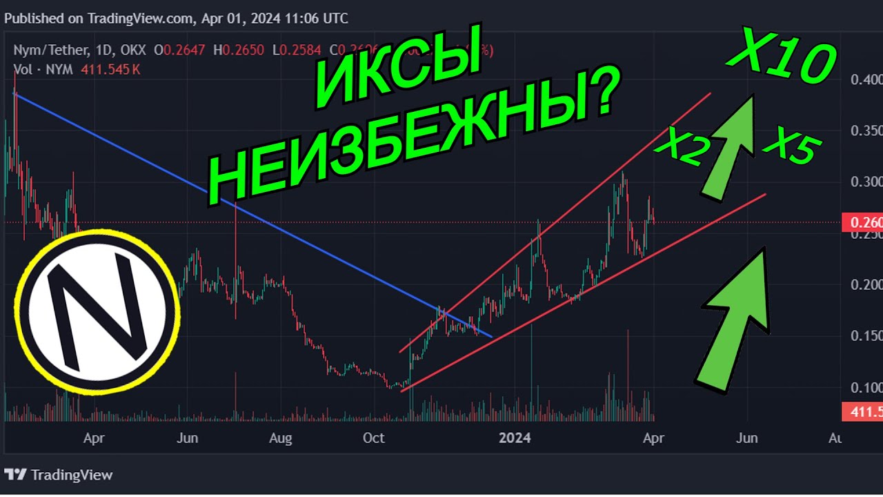 МОНЕТА NYM (NYM) ОБЗОР АЛЬТКОИНА - Стоит ли покупать криптовалюту НИМ? NYM прогноз