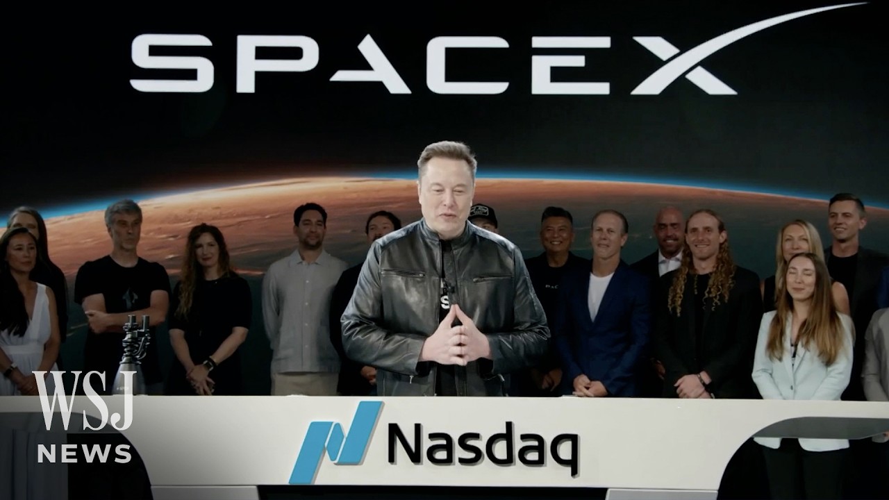 Musk&rsquo;s SpaceX Goes Public: What Makes This IPO Different | WSJ News