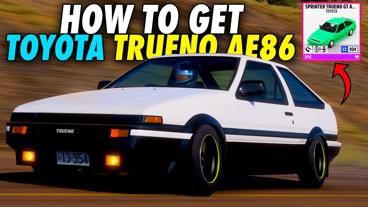 *NEW* How to get the Toyota Trueno AE86 in Forza Horizon 5 FAST - Unlock Iconic Drift Car!