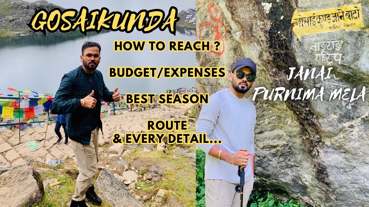 How To Reach Gosaikunda in 2 Days ? Full Detail with Budget, Season, Route and Trek Ideas 😮 Janai...