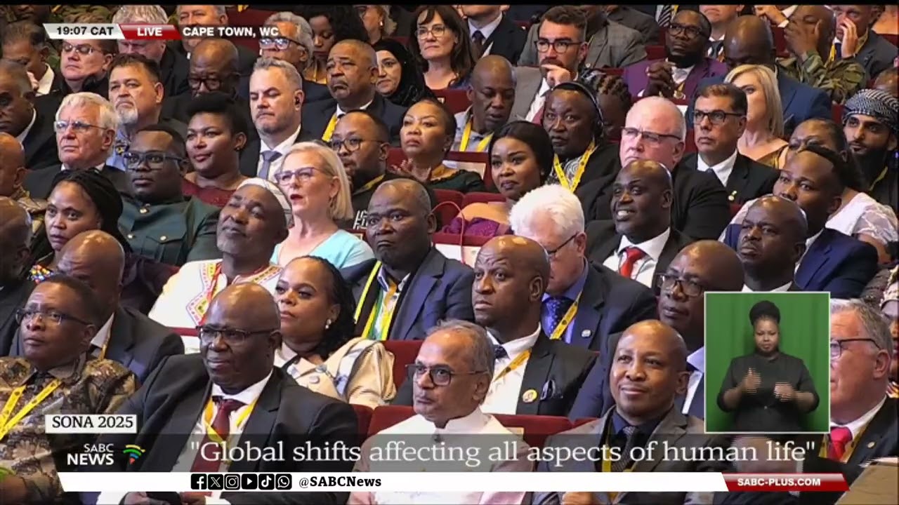 SONA 2025 | President Ramaphosa delivers State of the Nation Address