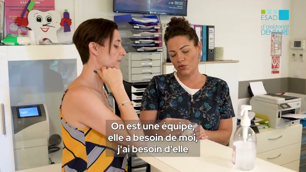 Découvrez le métier d'assistant dentaire avec l'ESAD