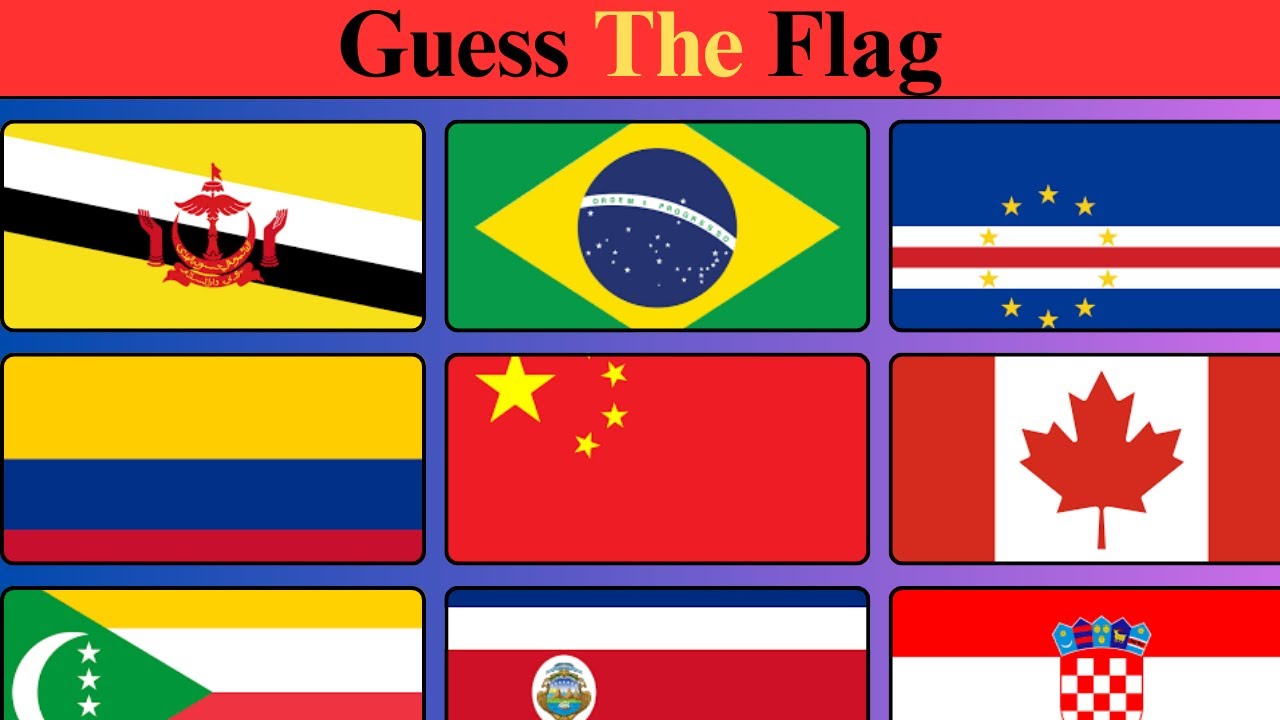 How Many Flags Can You Recognize? 🌎🚩