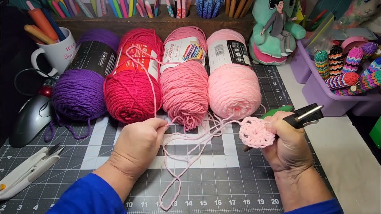 Crochet Sweetheart Granny Rectangle Blanket * Q&A * Crochet With Me * Crochet and Chat