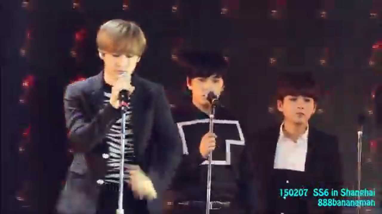 [fancam] 150207 Super Junior SS6 in Shanghai  『THIS IS LOVE』 Focus Sungmin