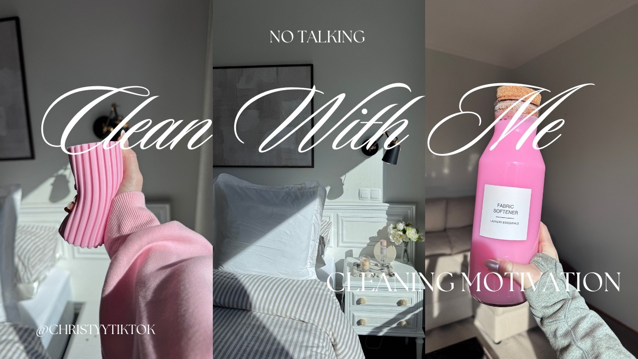 CLEAN, RESTOCK & ORGANIZE WITH ME! 🎀 entire apartment reset, laundry restock *SATISFYING COZY ASMR*