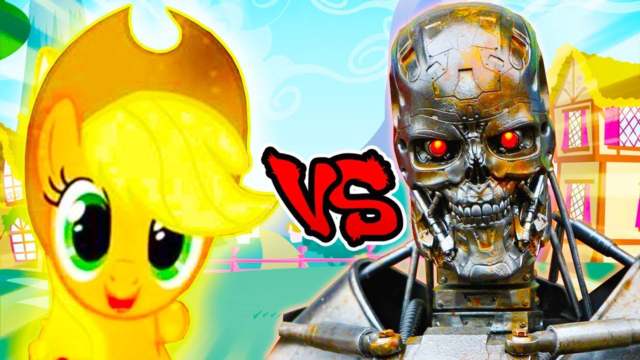 Applejack Vs Terminator Army - Epic Battle - Left 4 dead 2 Gameplay (L4D2 MLP Custom Mod)