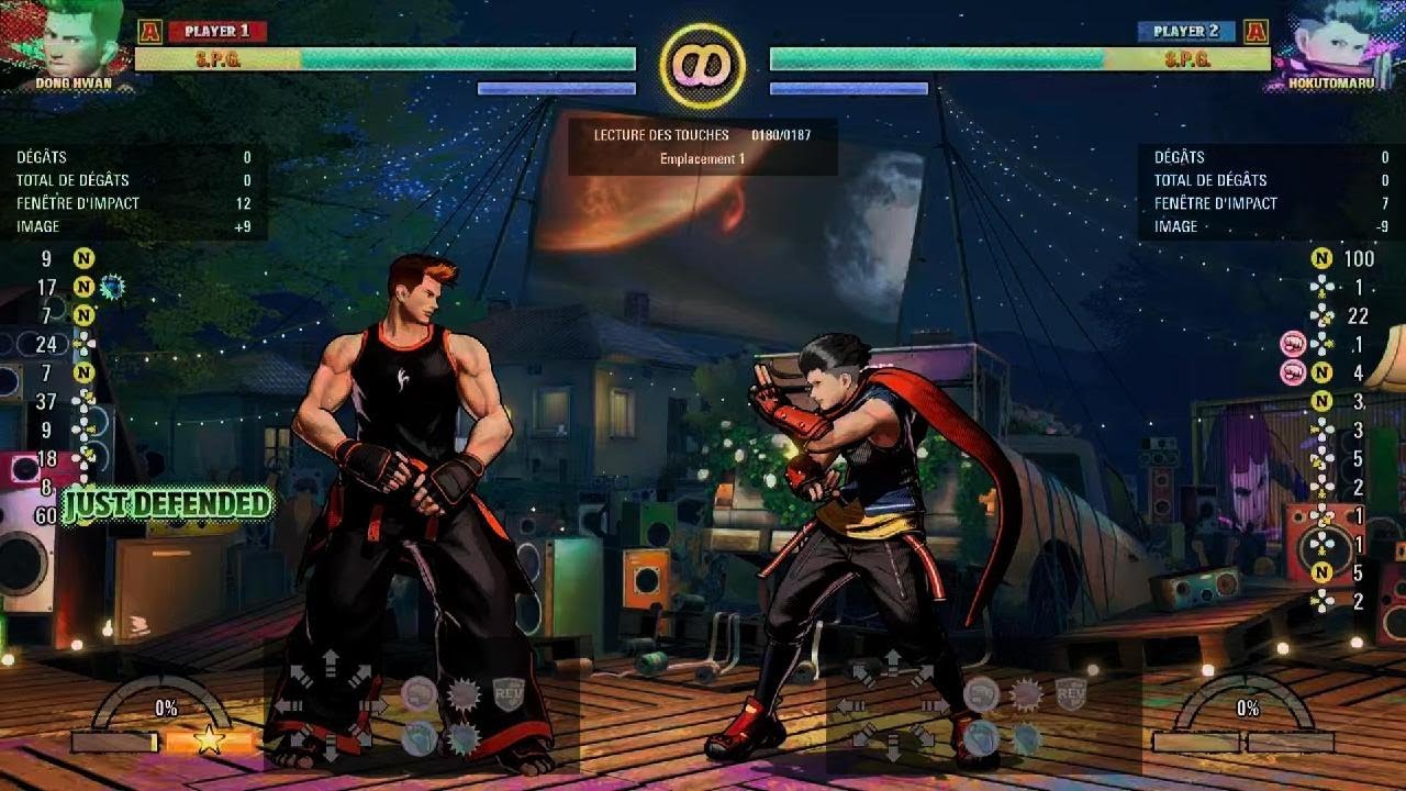 FATAL FURY: City of the Wolves Kim Dong Hwan punition Just defend, dodge attaque Vs Hokutomaru super