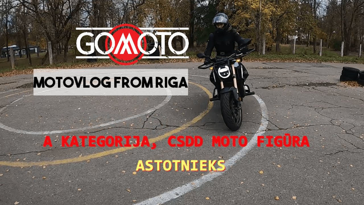 CSDD eksāmena figūra / Astotnieks / A kategorija