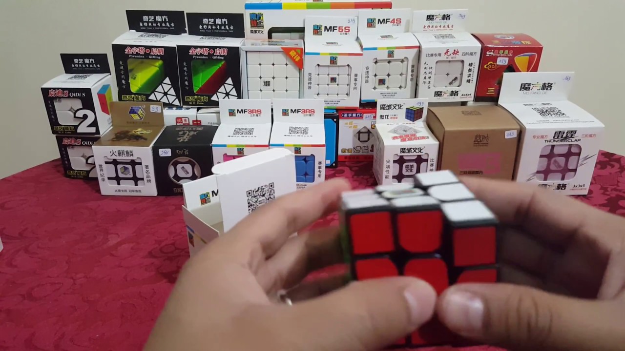 نظرة سريعة حول بعض أنواع مكعبات روبيك 3X3 المتوفرة على موقع | Marcubes.com