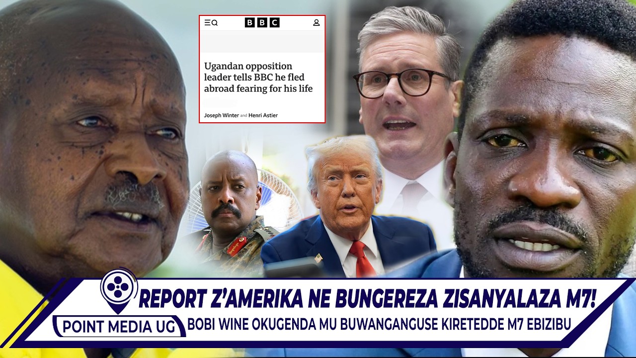 BREAKING!! REPORT ENKAMBWE KU BOBI WINE OKUVA AMERKA NE UK ZIKYANKALANYIZA STATE HOUSE. M7 ASATTIRA