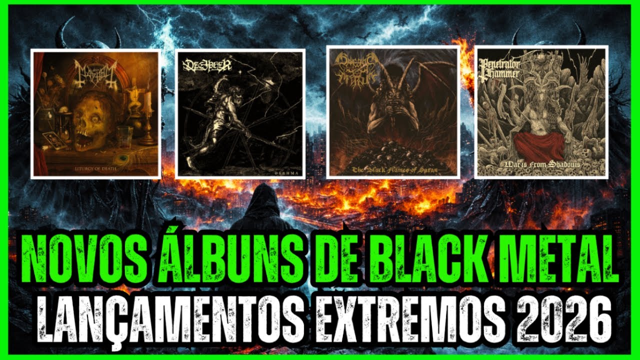Satanic Warmaster, Mayhem e Kreator, Draconis Infernum lideram onda de novos álbuns extremos em 2026