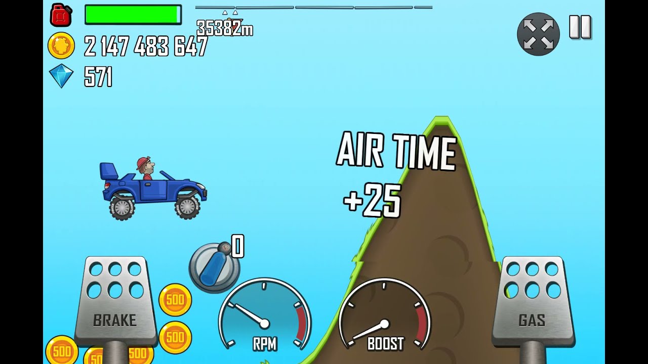 Hill Climb Racing - Rally Car + Countryside 33.6-36.7k