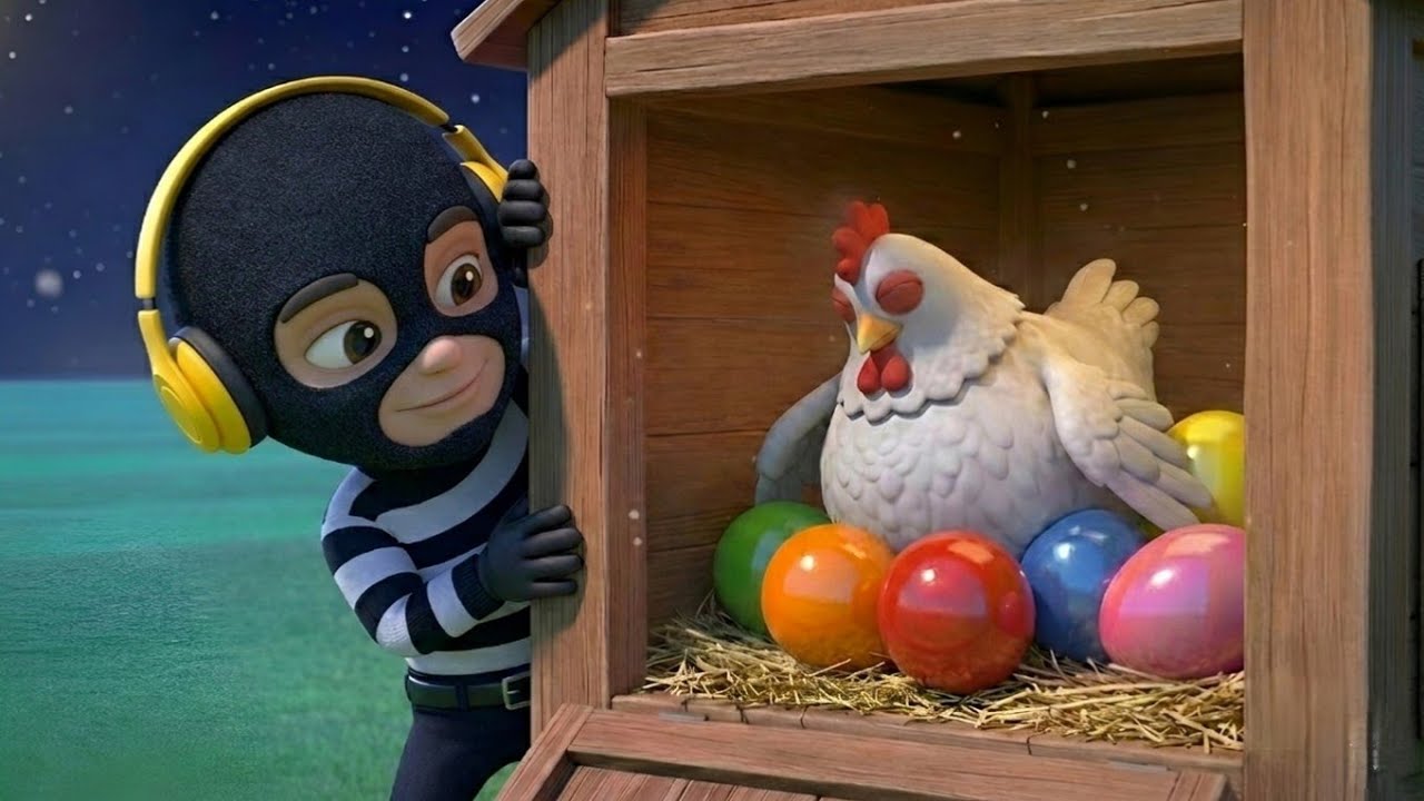 😭 Mother Hen is Crying! Thief Stole White, Blue & Red Eggs!💔  Sad Story & Rescue🐔