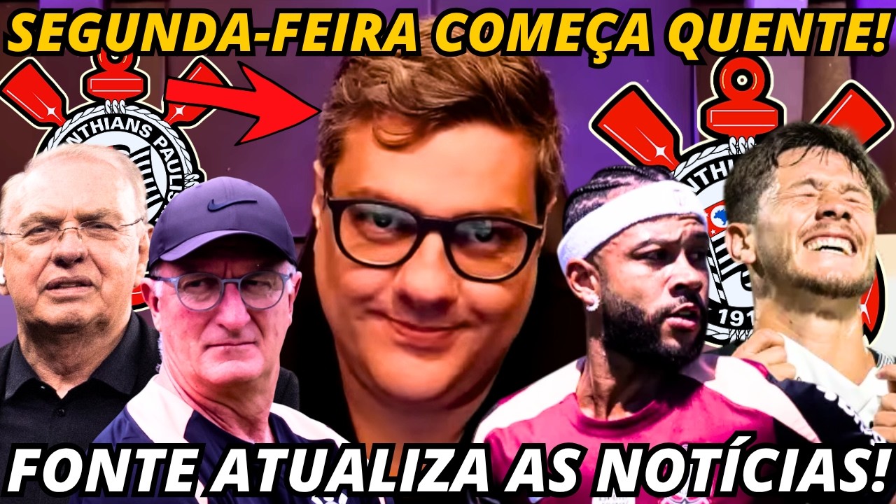🚨CHEGOU NOT&Iacute;CIA FIEL! DIRETO DOS BASTIDORES DO TIM&Atilde;O! AGITOU MUITO! SAMIR E NOT&Iacute;CIAS DO CORINTHIANS