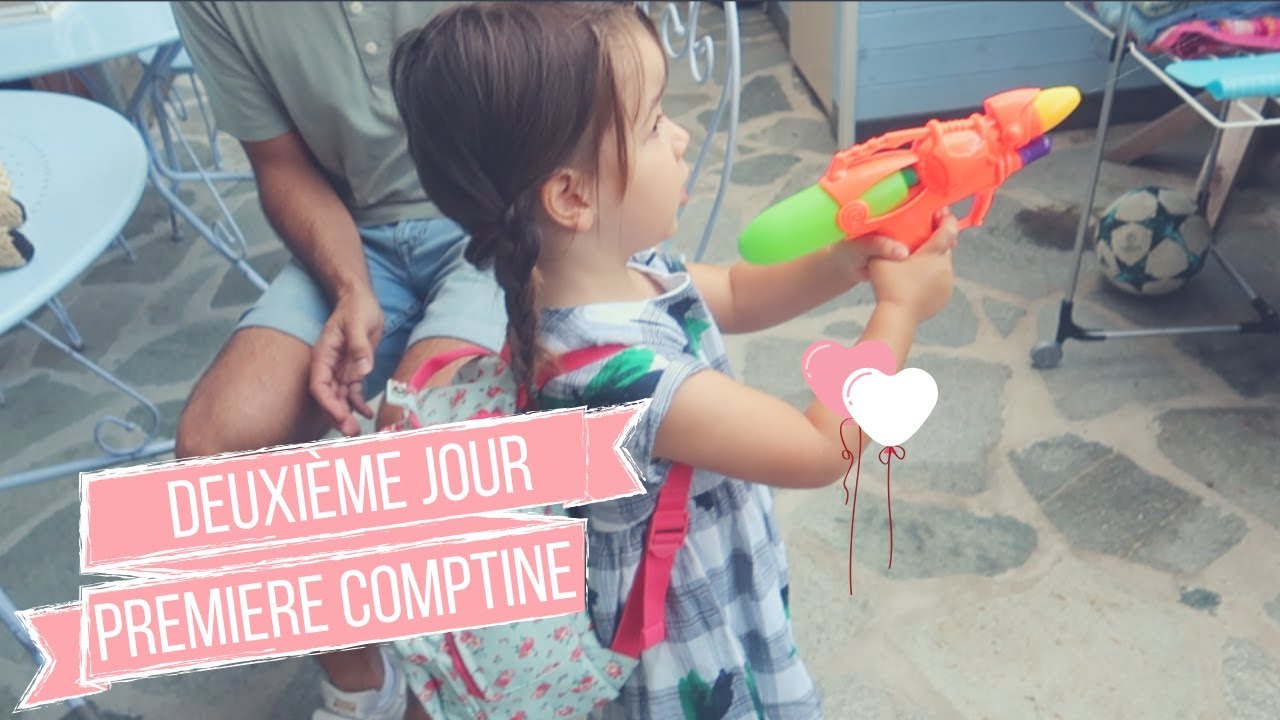 DEUXIEME JOUR SA PREMIERE COMPTINE [ ELYROSE VLOG ]