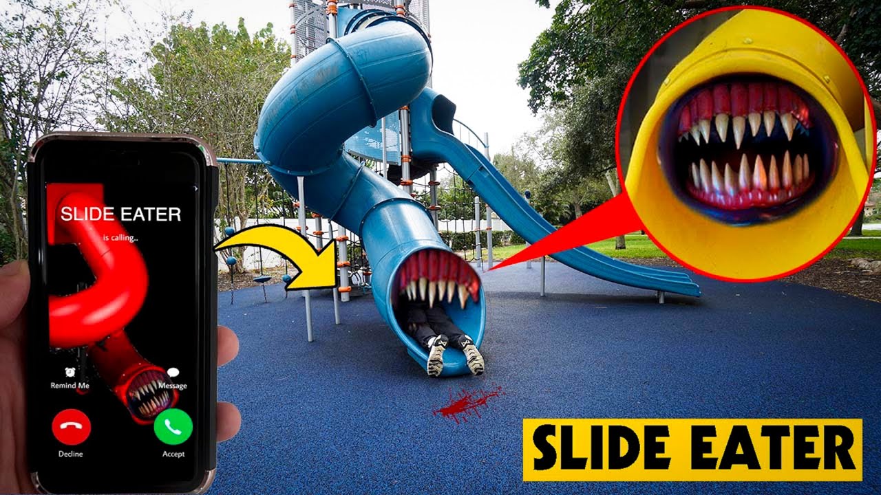 SLIDE EATER EATS ALDOSWORLD | SLIDE EATER IS CALLING!!