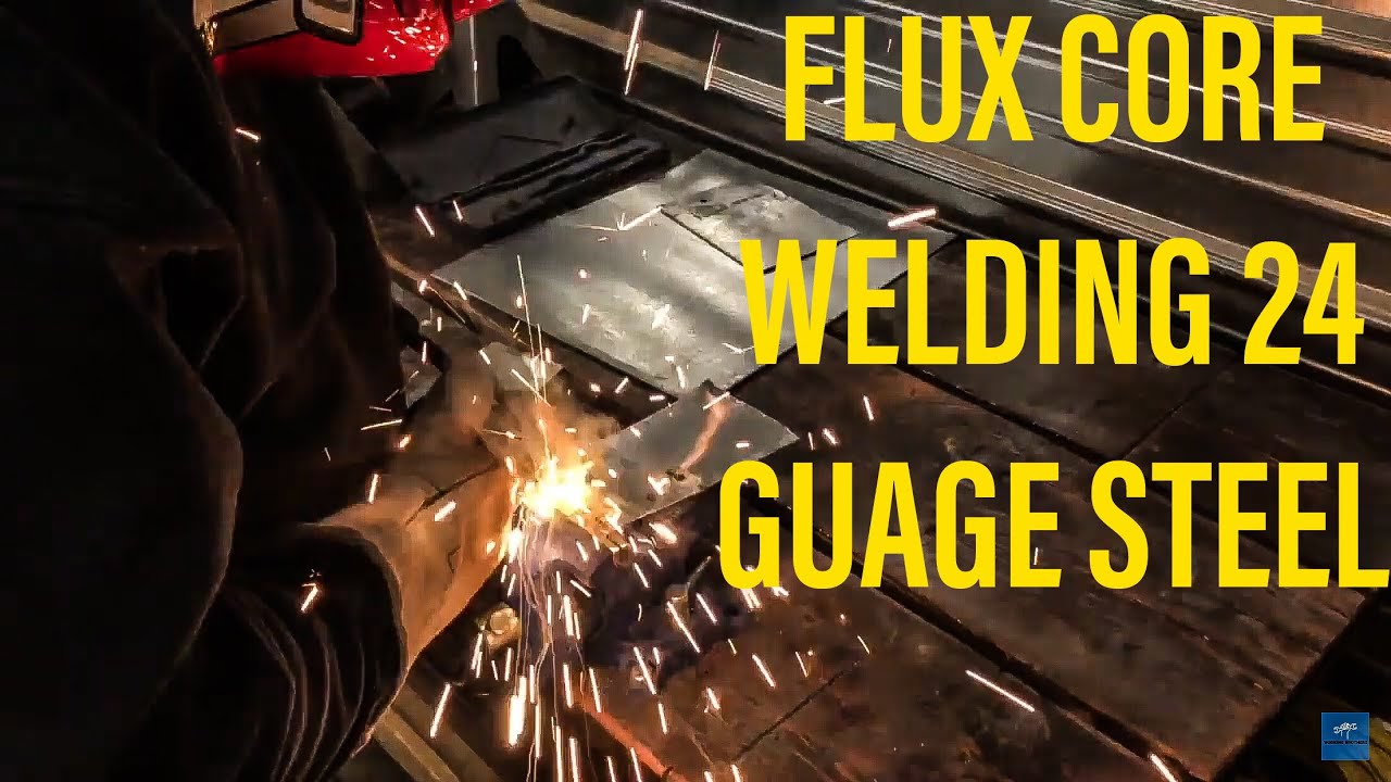Can a Flux Core Welder Weld 24 Gauge Steel?