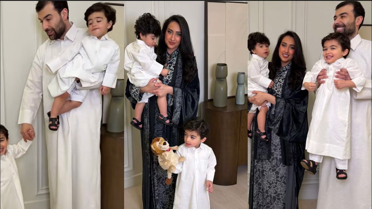 فرح الهادي كاشخه وعقيل مطقم مع أدومي😍عقيل يستعرض غرفه كلها عطور😳