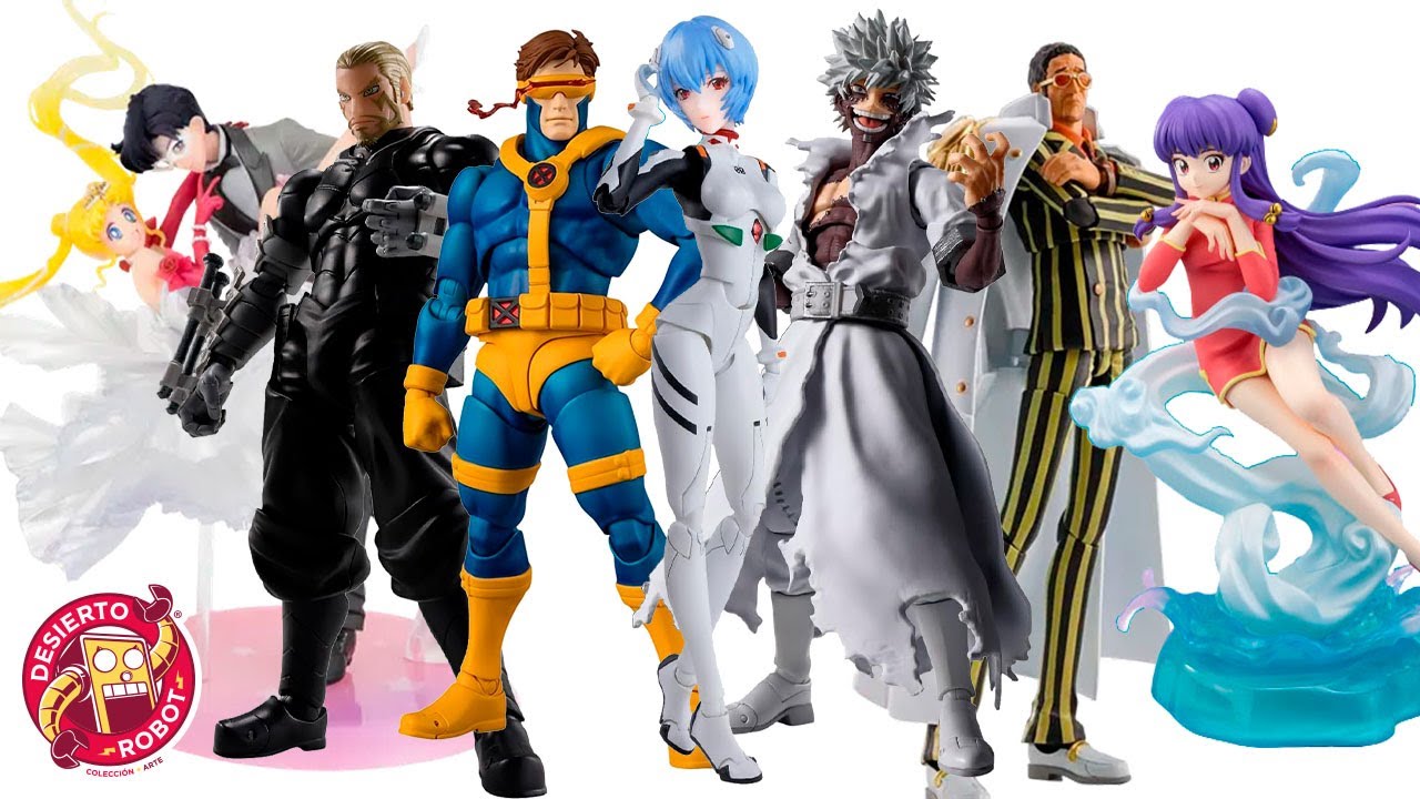 Evangelion, Ranma y más: Nuevas Figuras Tamashii Nations en Desierto Robot