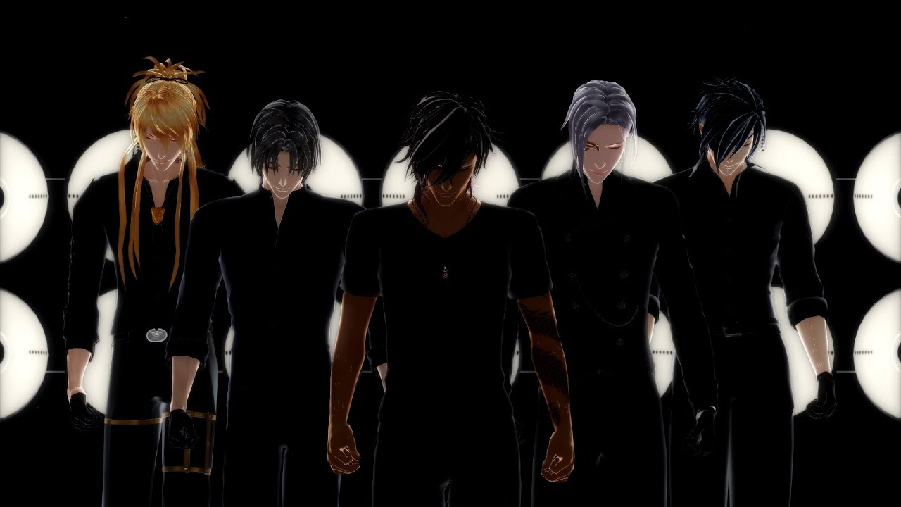 【MMD刀剣乱舞】Your love【燭台切・大倶利伽羅・長谷部・大般若・小竜】