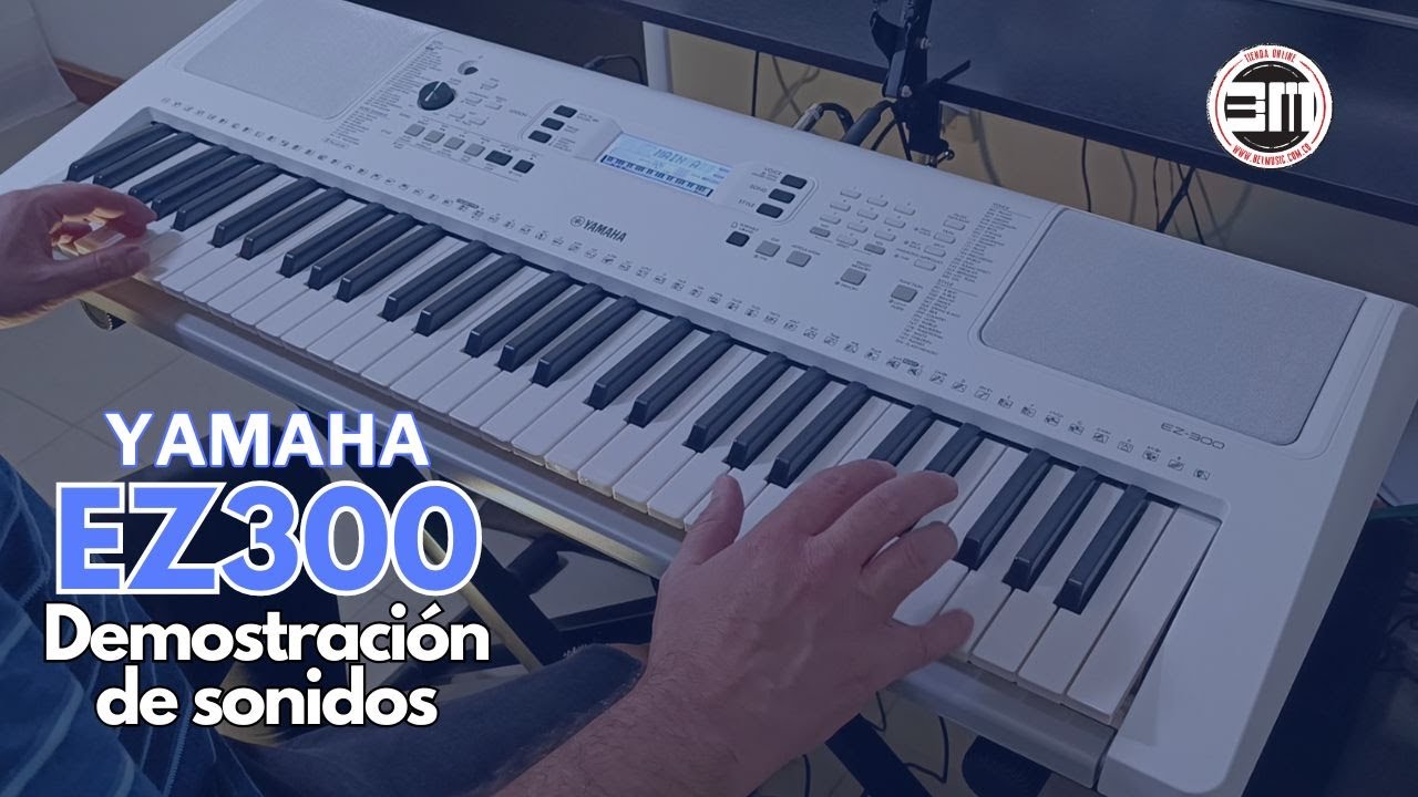 Demostración de sonidos Yamaha EZ300 (no talking)🎵