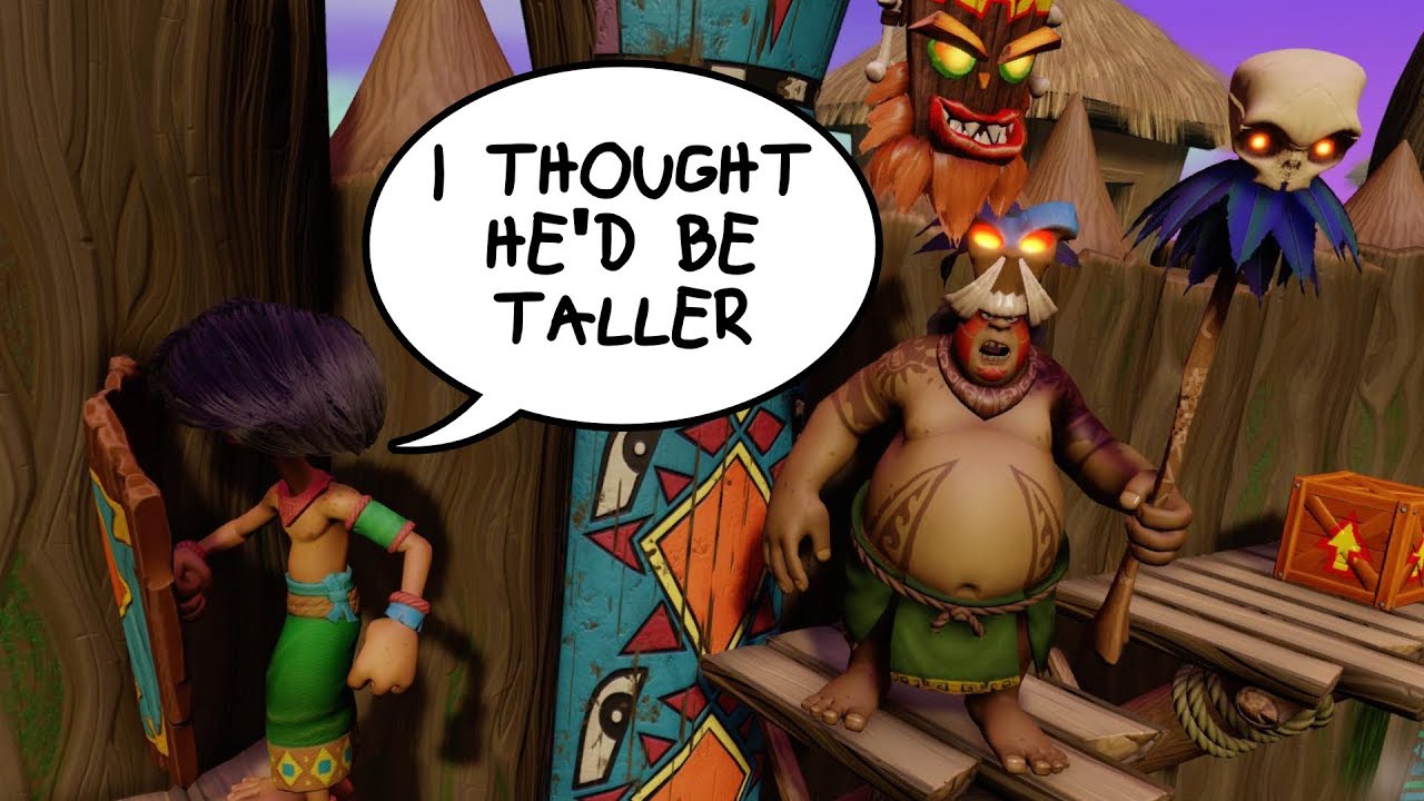 Playing as Papu Papu in Crash NST