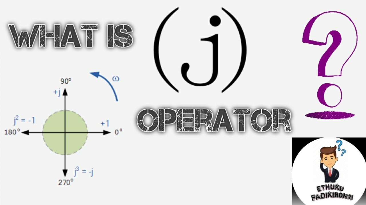 J Operator in AC Circuits  | எளிய புரிதல்... தமிழில்...  In Tamil👍🏻