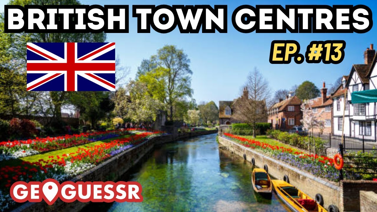 British Town Centres on GeoGuessr (EP#13): American STUCK in an ENGLISH town!