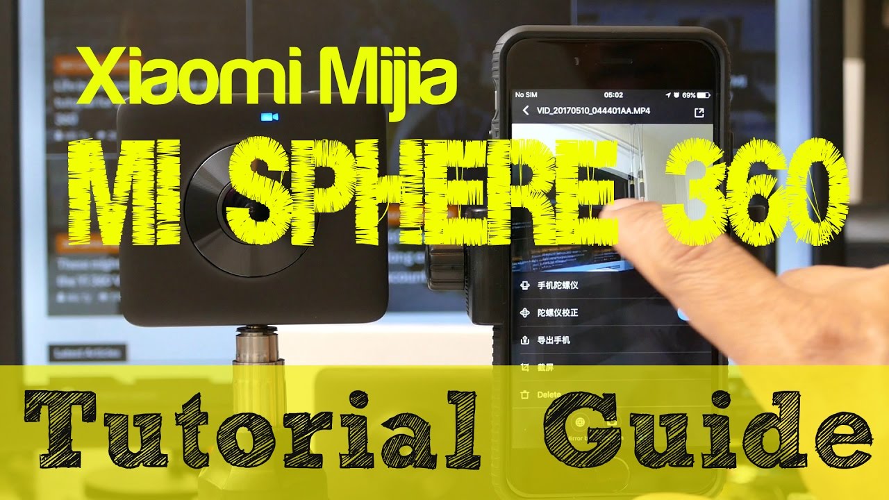 See description for new version of this Guide / Tutorial for Xiaomi Mijia Mi Sphere 3.5K camera
