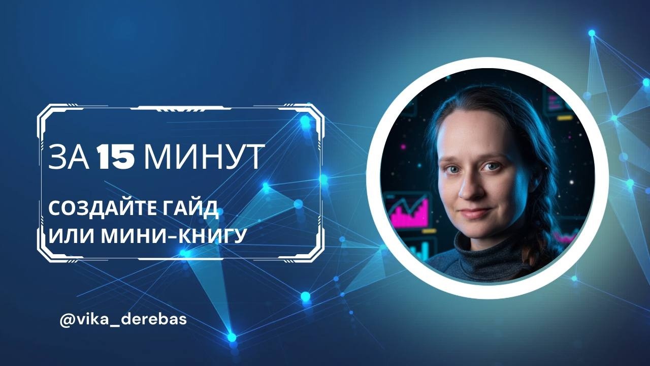 Как я делаю лидмагниты за 15 минут: гайды и мини-книги через нейросеть Google NotebookLM